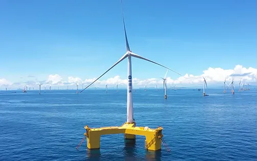 【Поздравляем】Первая в мире плавучая морская ветряная турбина, устойчивая к тайфунам, подключена к сети